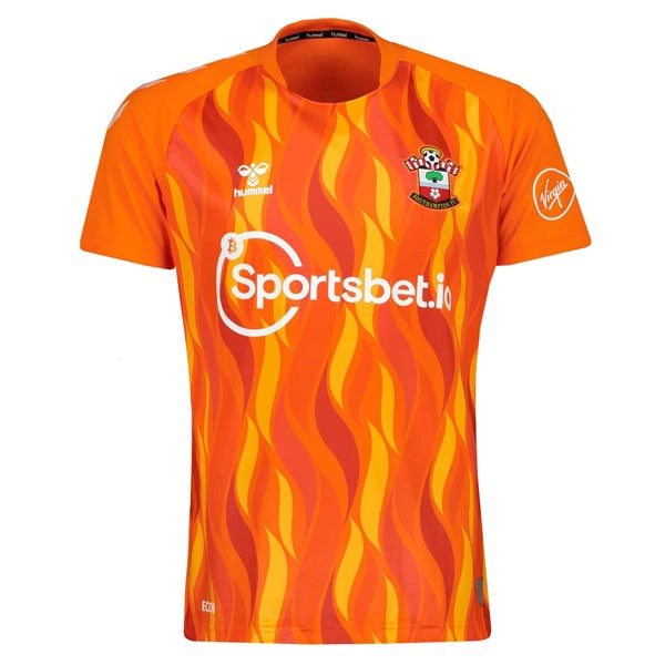 Tailandia Camiseta Southampton Portero 2021-2022 Naranja